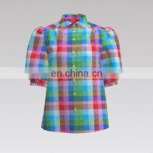 Cotton/polyester Seersucker for Children Colorful Woven Fabric thumbnail-2