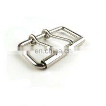 Design Your Own Private Custom Logo Metal More Designs Pin Belt Buckle Double Needle Belt Buckle For Men thumbnail-3