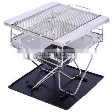 Hot Sale Promotional Suitcase Barbecue Portable Folding Outdoor Charcoal BBQ Grills thumbnail-1