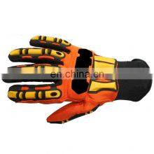 High Performance Anti Impact Touchntuff TPR Protective Antislip Mechanic Work Safety Gloves thumbnail-3