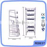 Metal Material Floor Stand Display Rack