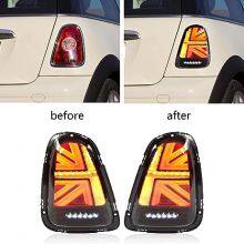 Car Lamps for BMW Mini Cooper S Union Jack R56 R57 R58 Smoke LED Tail Lights thumbnail-5