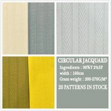 Guichuang Textile Has a Large Stock Supply of Knitted Single Sided Jacquard Fabric With Loop Shifting thumbnail-3
