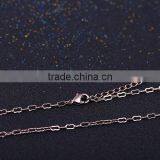 Coffee Gold Plated Decorative Long Chain Link Chain Jewelry Chain Necklace thumbnail-6
