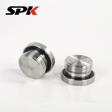 Pabo Fluid Hydraulic Fitting, 304 Stainless Steel Pipe Plug/Oil Plug With Gasket Seal, Hexagon Socket Plug (4BN, 4MN) thumbnail-3