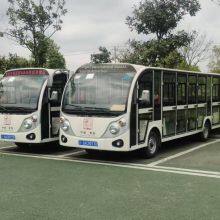 Large 23-seater Enclosed Electric Sightseeing Vehicle, High-frequency Shuttle Bus, Supports Logo Customization thumbnail-1