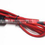 White Textile Cordset With 304 Inline Swutch thumbnail-3