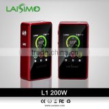Laisimo temperature control mod manufacturer laisimo L1 200w LK newest box mod