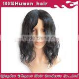Brazilian Hair Human Hair Type and Yes Virgin Hair Human Hair Toupee for Women thumbnail-1