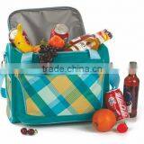 Hot sell 24 Can Picnic Bag Coffee Bag Cooler Bag with handle and shoulder strap frozen food or wine