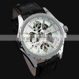 White Analog Top Selling Jagarar Watches Men Luxury Brand Automatic WM359 thumbnail-2