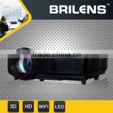 BRILENS CL1280 CiCi 1280X768 2000 Lumens Car Led 3d Gobo Projector Power Supply,mobile Phone Mini Lcd Projector HD 720P