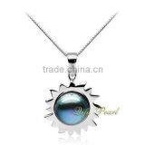 Sunshine Style 925 Sterling Silver Pendant Freshwater Pearl thumbnail-1