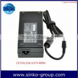 19.5V6.15A 6.0*4.4 high copy laptop ac adapter for sony
