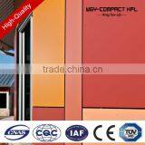 Low Price Wooden Gloss Surface Wear-resisting Exterior Hpl Panel
