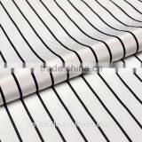 Stripes Printed 16mm Crepe de Chine Fabric in 100% Silk thumbnail-5