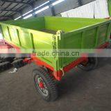 2T Farm Dump Trailer, Tractor Tipping Trailer, thumbnail-3