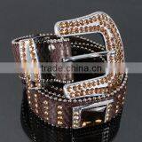 Square Crystal & Rhinestone Fashion Belt