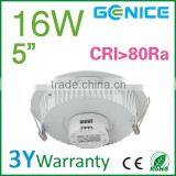 5inch LED Recessed Retrofit Downlight 16w 4000k 1300 Lumens thumbnail-2