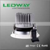 12W 4 Inch COB LED Down Light With Tilt Function Die-casting Aluminum Housing CE Rohs thumbnail-2
