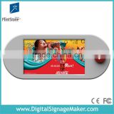 battery operated 9 inch lcd advertising display
