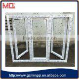 White Color Pvc Profile Pvc Casement Window Design thumbnail-1