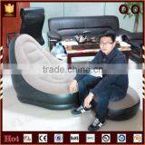 Hot Selling PVC Flocking Cheap Inflatable Sofa