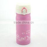 Double Wall 18/8 Stainless Steel Vacuum Flask in Pink Color