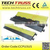 PU 3-Chanel Outdoor Cable Cross Protector