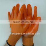 2014 Hot Sale PVC Dipped Safety Working Gloves