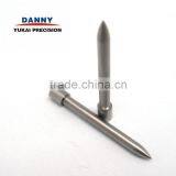 Прямые сверления для крепления к отталкивающим пластинам. Кончик R и конусная часть комбинированного типа. Отрицательная допуск на головку. Нормальный, шлифованный. TiCN thumbnail-1