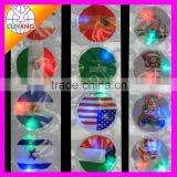 2015 LED Soft Pvc Sticker Badge Brooch for Promotion Gift PP001 thumbnail-1