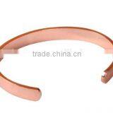 Metallic Bracelet Simple Pure Magnetic Copper Cuff Bracelet for Engraving Magnetic Health Care Cuff Bracelet Quality Choice Most Po thumbnail-2