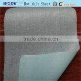 Blue Color Ping Pong Hot Melt Sheet