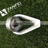 U.S. Type G411 Galvanized Extra Heavy Duty Wire Rope Thimble thumbnail-6