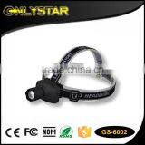 Onlystar GS-6002 Factory Custom Made Color Customized Plastic Cheap 1w Led Mining Headlamps thumbnail-1