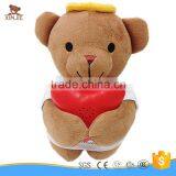 Good Quality Prayer Bear Plush Toy Custom Made Soft Prayer Bear Toy With Heart Shape Voice Recorder thumbnail-5