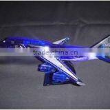 Fantastic K9 AAA Crystal Airplane Model for Decoration Office Home or Souvenire Gift thumbnail-2
