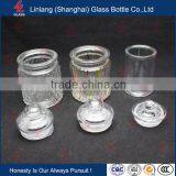 Wholesale Manufacturer Glass Bottle Glass Tealight Candlestick
