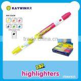 Double Sides Fluorescent Highlighter Marker Item 525 thumbnail-1