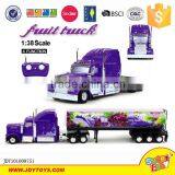 New Product 1:38 Scale 4CH Rc Car Toys With Light Rc Fruit Truck thumbnail-1