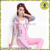 2015 wholesale branded cheap tracksuits sports wear for women                        
                                                Quality Choice