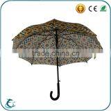25 Inch Full Flower Heat Transfer Printing Automatic Straight Umbrella thumbnail-2