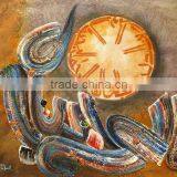 Original Famous GulGee Style Islamic Abstract Art Paintings thumbnail-1