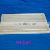 Unfinished Kitchen Chinaberry Wooden Cutting Chopping Board