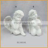 White Indoor Resin Angel Statues With Wings for Sale
