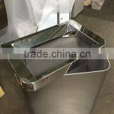 Hot Sale High Quality Decorative Stainless Steel Large Dustbin thumbnail-3