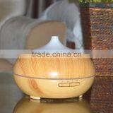 300ml Aroma Essential Oil Diffuser Wood Grain Ultrasonic Whisper Quite Humidifier thumbnail-2