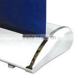 Economy Silver Broad Base Roll Up Banner Stand (33" W x 79" H)