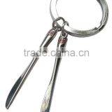 Promotional Wholesale Custom Cutlery Key Chain/keyring/keyholder